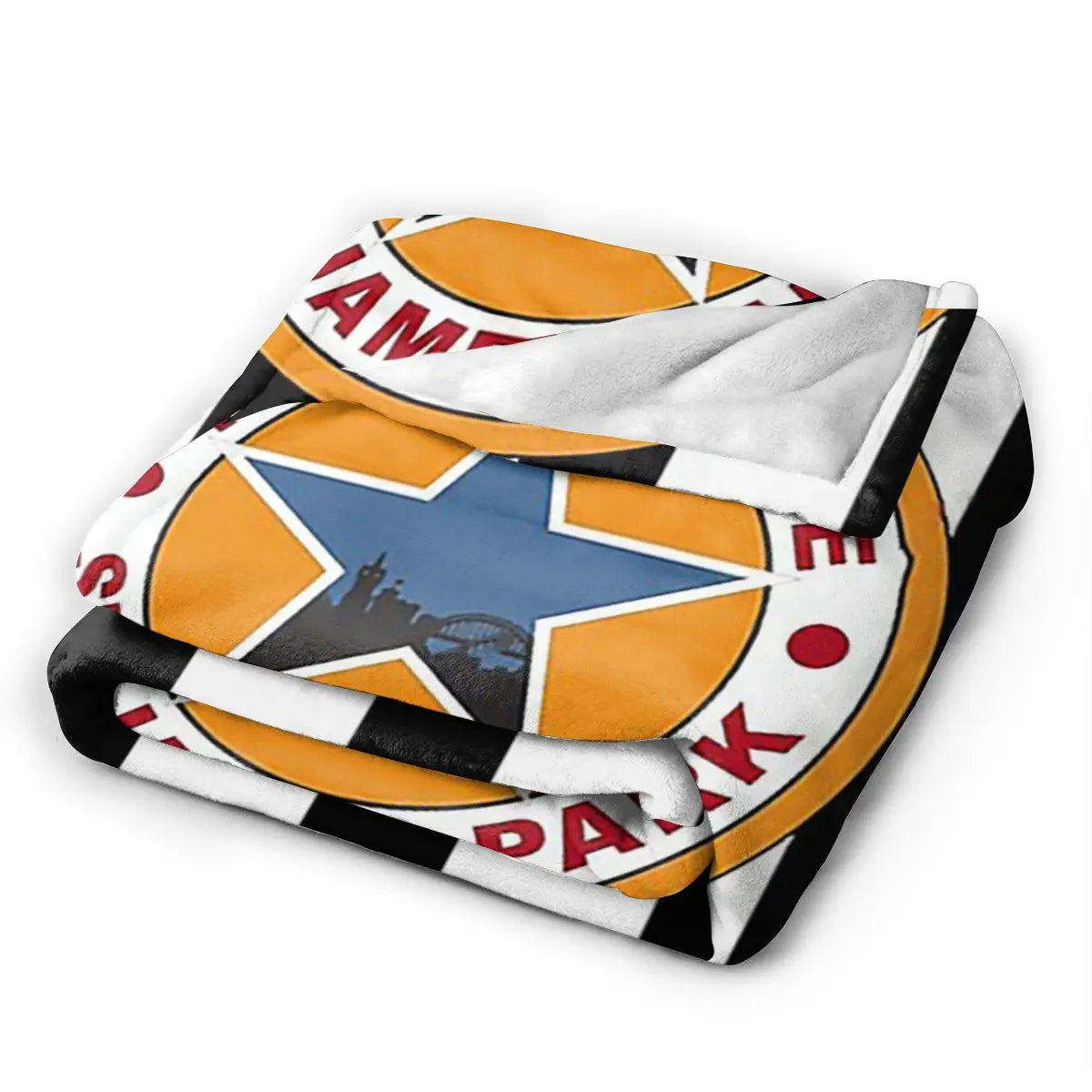 Newcastle United Retro Blanket Throw