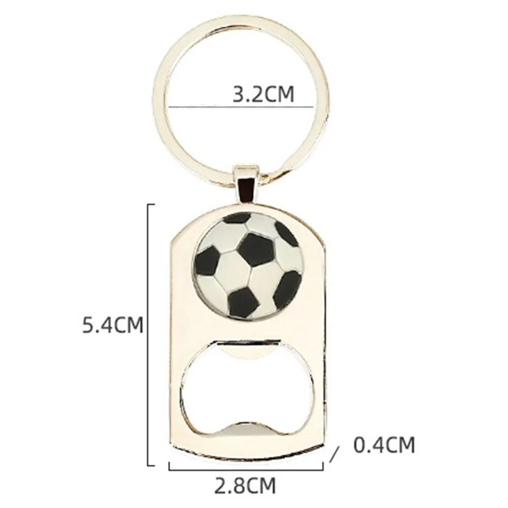 Football Key Ring & Bottle Opener