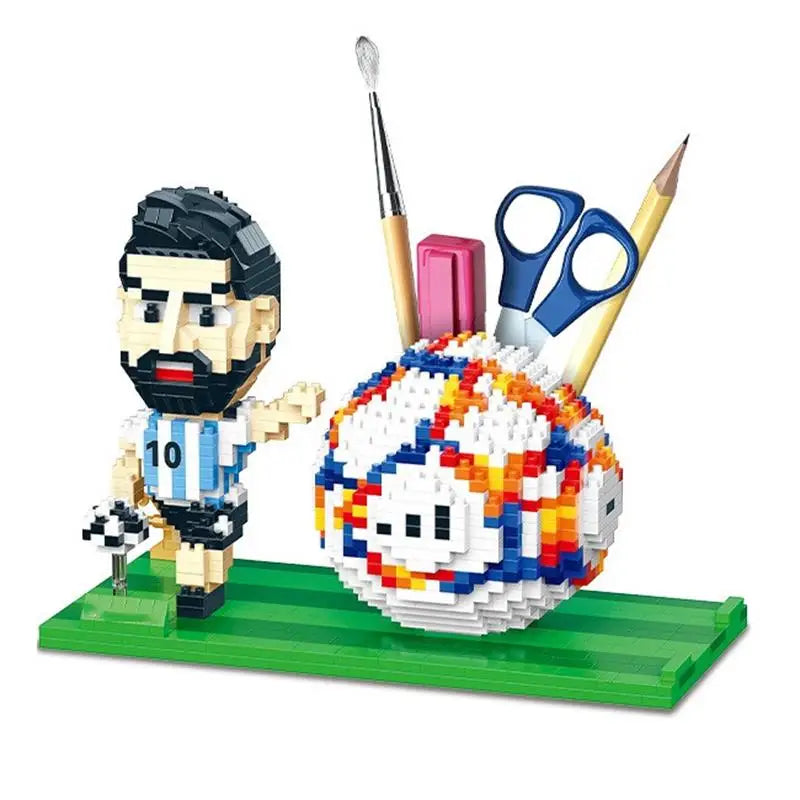 Build Your Own Ronaldo and Messi Pen Holders