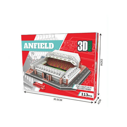 Large 3d Football Stadium Puzzle - Anfield (Liverpool)