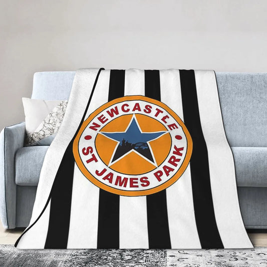 Newcastle United Retro Blanket Throw