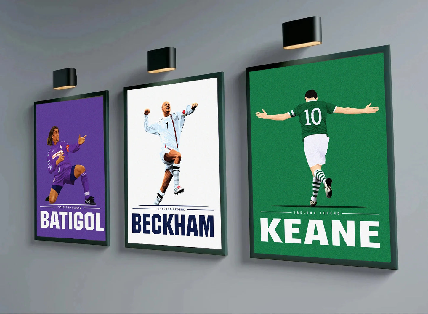 Football Legends Canvas Prints
