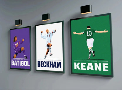 Football Legends Canvas Prints