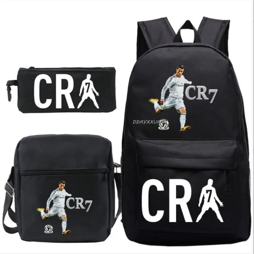 Cristiano Ronaldo and Lionel Messi Student Bag Collection