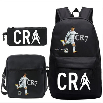 Cristiano Ronaldo and Lionel Messi Student Bag Collection