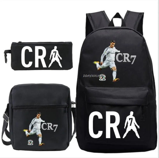 Cristiano Ronaldo and Lionel Messi Student Bag Collection