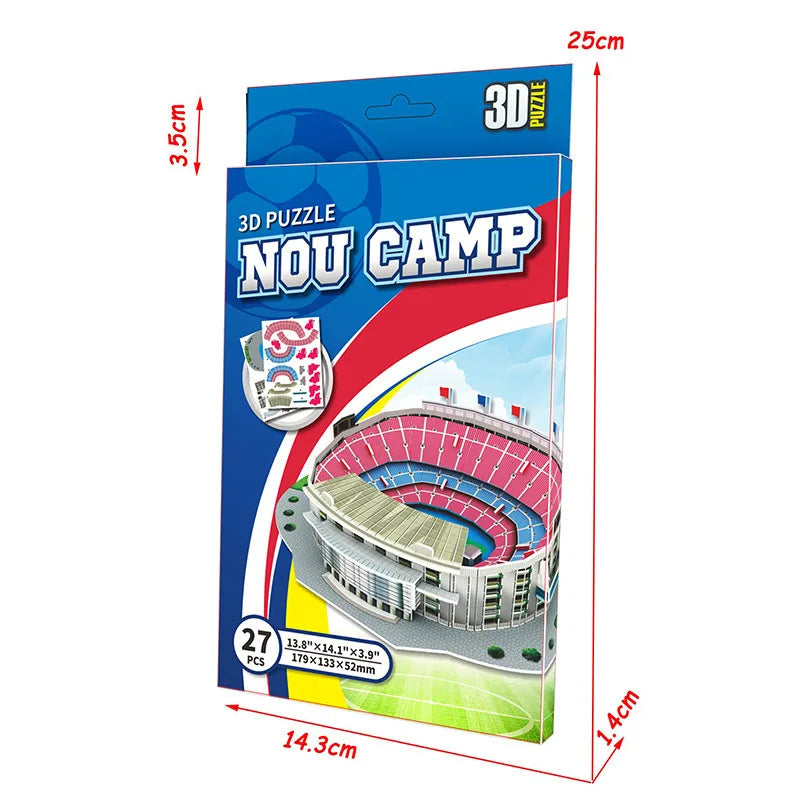 3D Football Stadium Puzzle