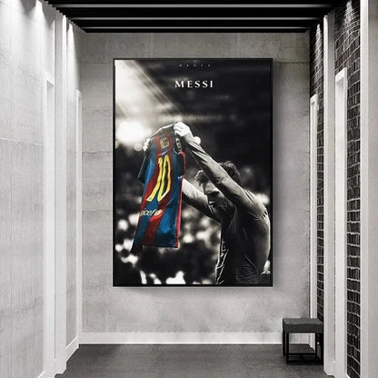 Lionel Messi Canvas Print Wall Art