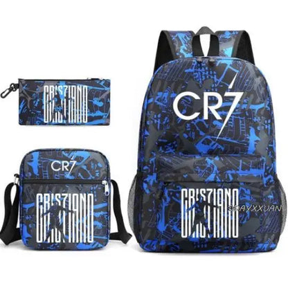 Cristiano Ronaldo and Lionel Messi Student Bag Collection
