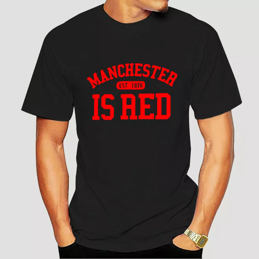 Manchester is Red Men's and Women's T-Shirt