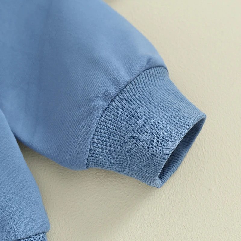 Child Baby Blue Football Jumper