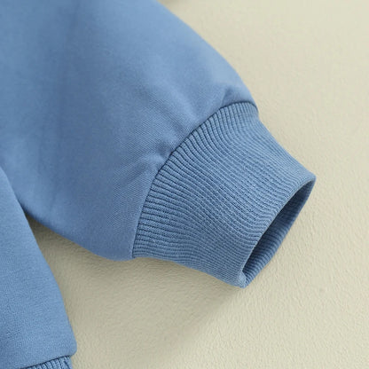 Child Baby Blue Football Jumper