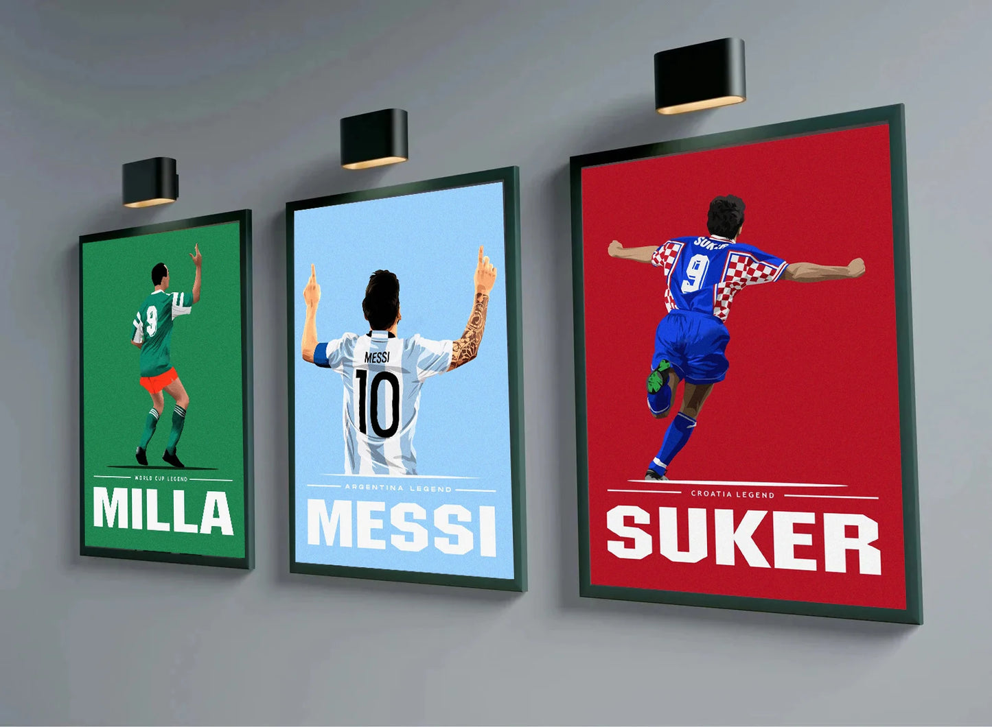 Football Legends Canvas Prints