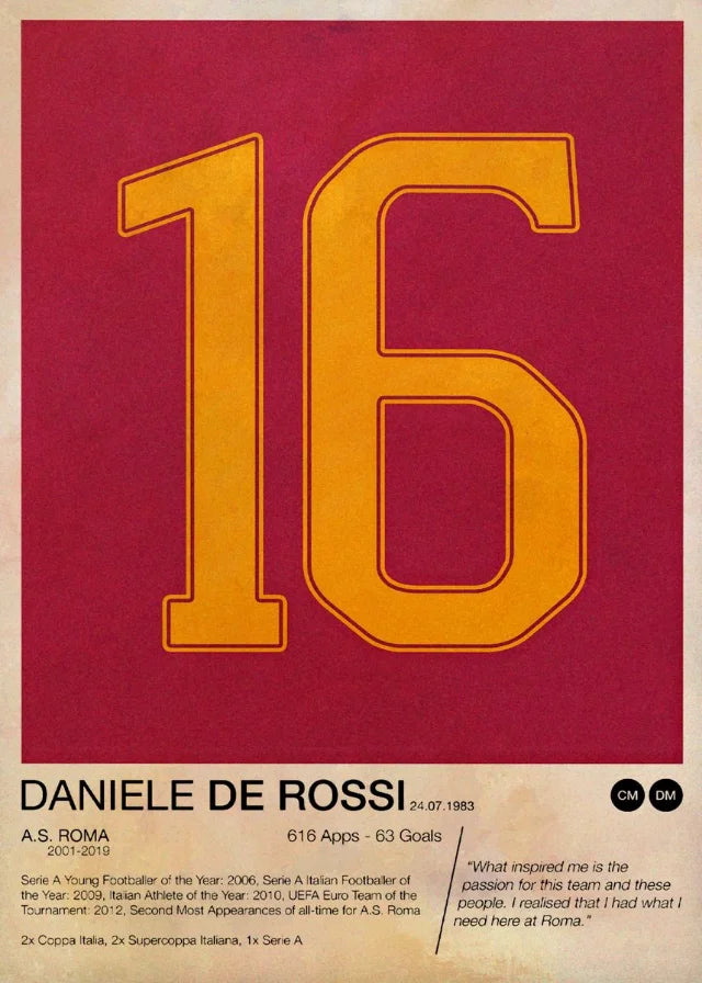 Football Legends Shirt Canvas Prints