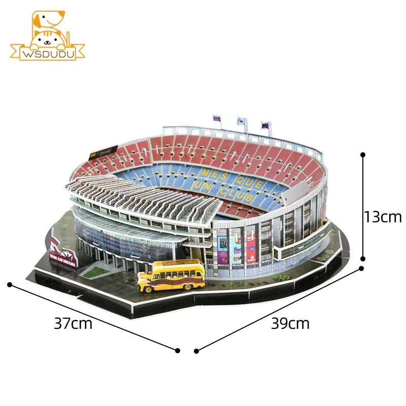 Large 3d Football Stadium Puzzle