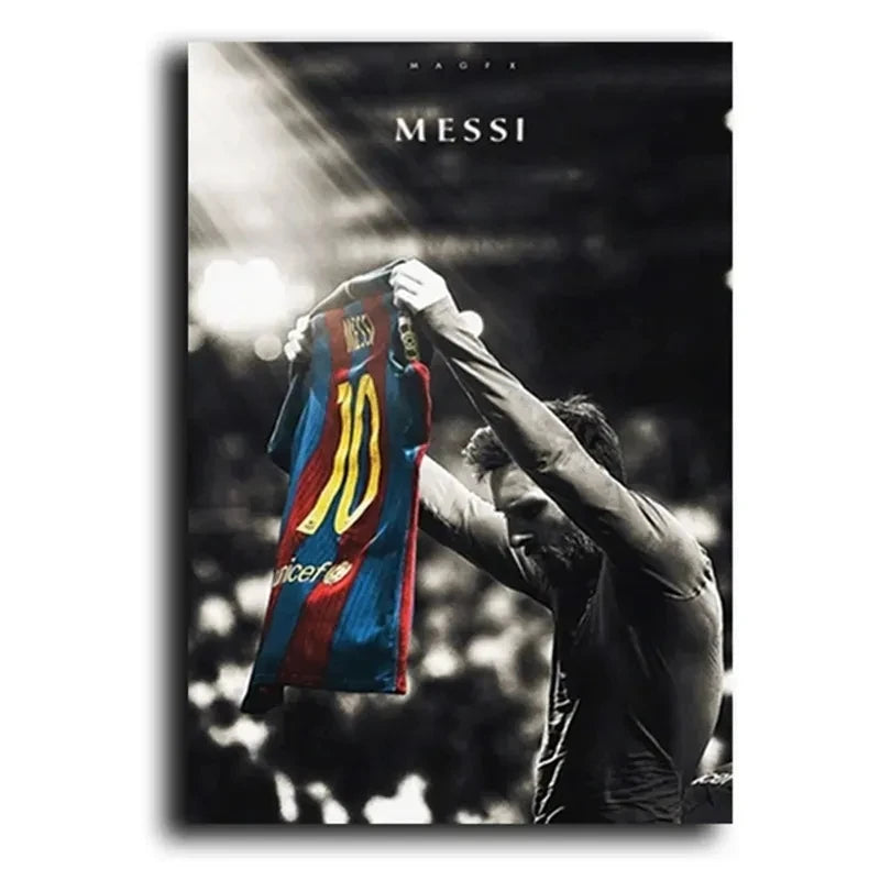 Lionel Messi Canvas Print Wall Art
