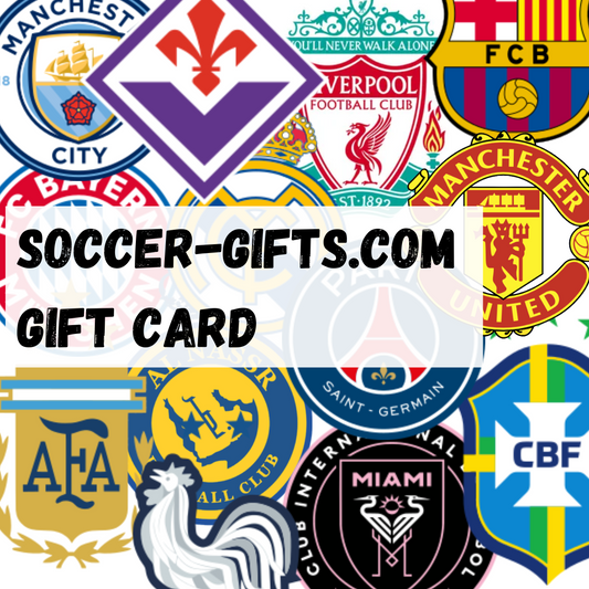 Soccer Gifts Gift Card